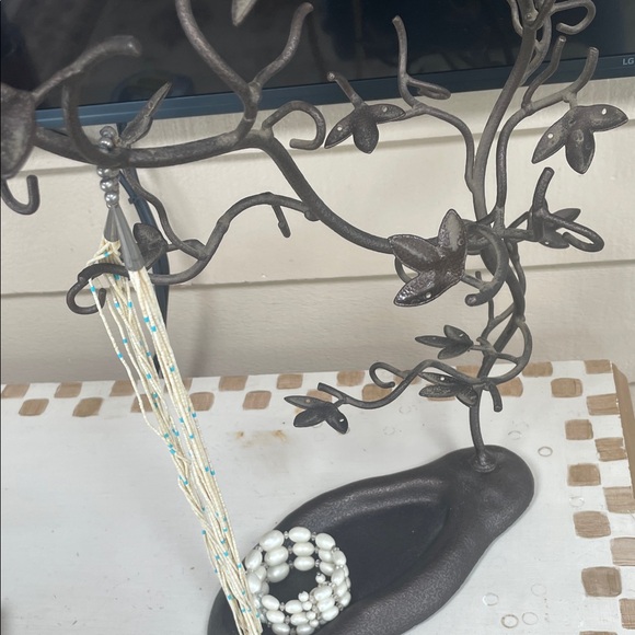 Metal Tree Sculpture Jewelry Holder - Picture 6 of 6
